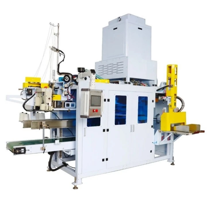 Plastic woven sack packing machine